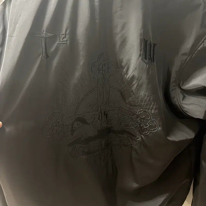 [BUNJANG] TONYWACK Embroidered Flight Jacket / 토니웩 자수 항공점퍼 자켓