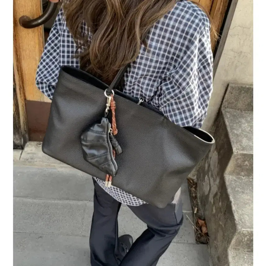 [BUNJANG] Rous Product Leather Shoulder Bag Shopper Bag / [새상품] 루스프로덕트 레더 숄더백 쇼퍼백 (정가19.5)