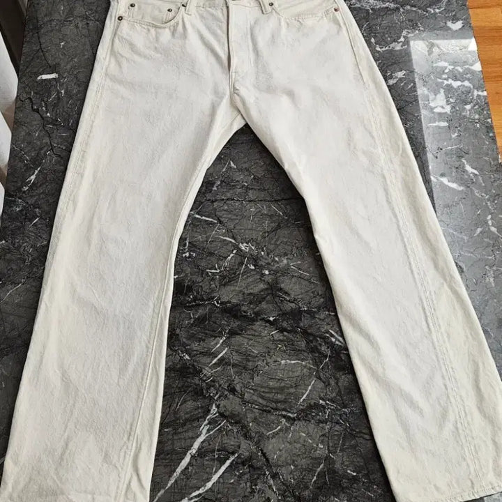 [BUNJANG] Fullcount 1108EC Ivory Jeans / 풀카운트 1108ec 36