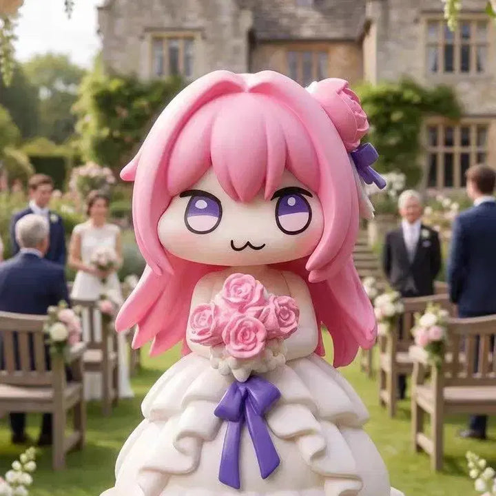 [BUNJANG] Nikke Wedding Bride Dororong Figure / (미개봉) 승리의여신 니케 웨딩 신부 도로롱 피규어