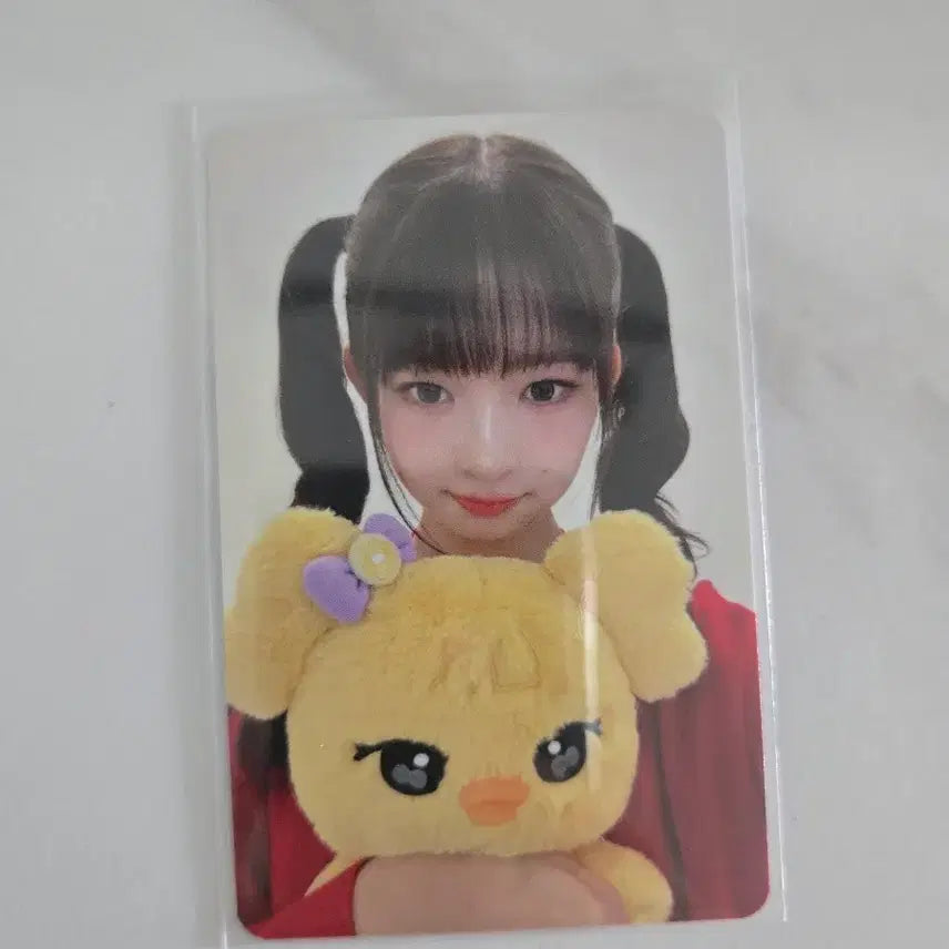 [BUNJANG] IVE Rei Mini Plush Naoori Doll + Photocard / 아이브 레이 미니브 플러시 나오리 인형 포토카드