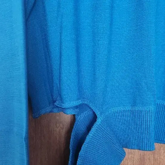 [BUNJANG] The Ilma Blue Knit Top / 더일마 니트(두껍지않은)