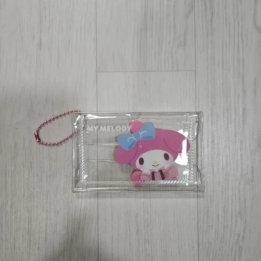 [BUNJANG] Sanrio My Melody Clear Case / 산리오 마이멜로디 투명 카드 케이스
