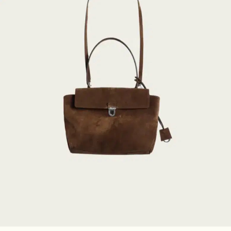 [BUNJANG] Ribbonbit Marlo Bag Suede Handbag / 리본빛 말로우백 스웨이드 새상품