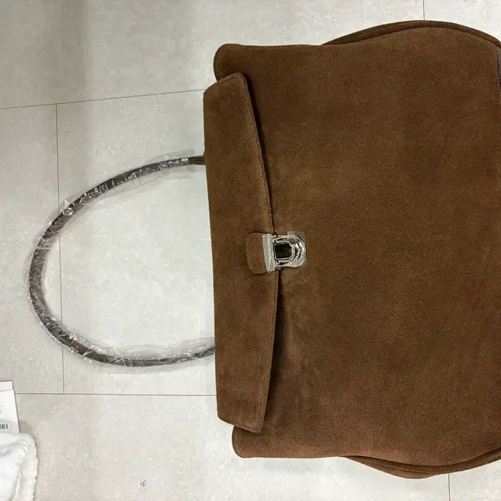 [BUNJANG] Ribbonbit Marlo Bag Suede Handbag / 리본빛 말로우백 스웨이드 새상품