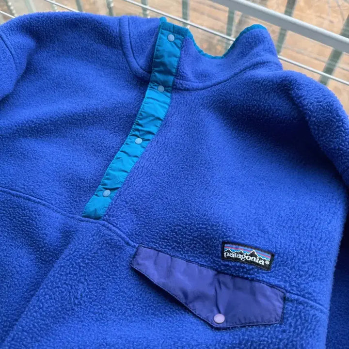 [BUNJANG] Patagonia Synchilla Blue Vintage Fleece Jacket / L] 파타고니아 신칠라 블루 1992년식 빈티지