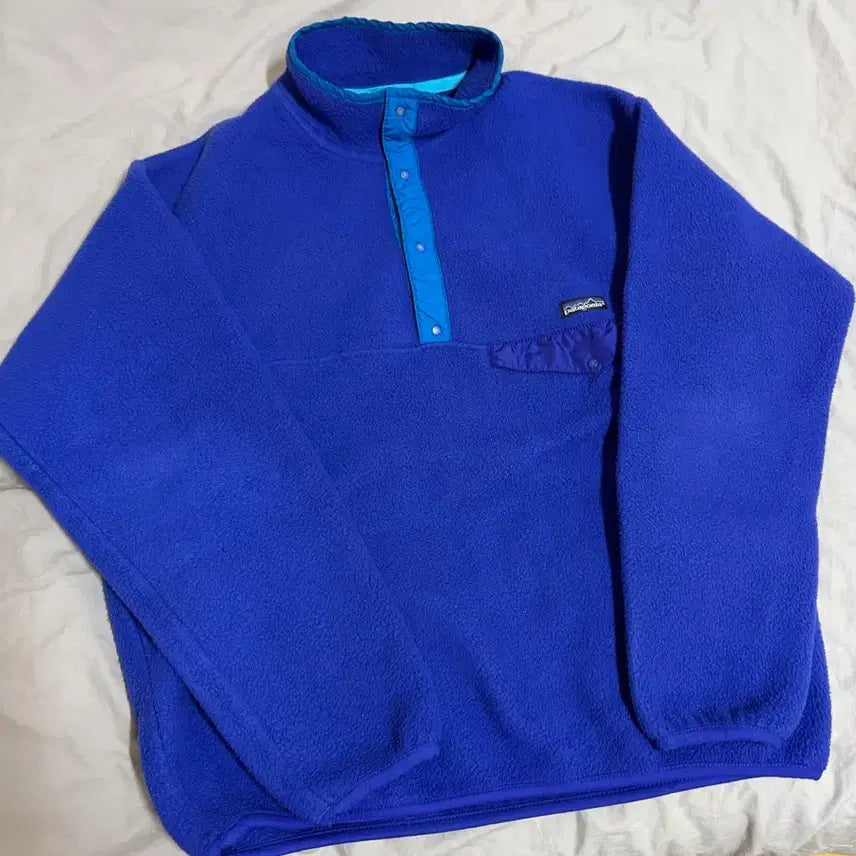[BUNJANG] Patagonia Synchilla Blue Vintage Fleece Jacket / L] 파타고니아 신칠라 블루 1992년식 빈티지