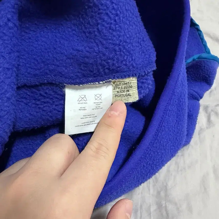 [BUNJANG] Patagonia Synchilla Blue Vintage Fleece Jacket / L] 파타고니아 신칠라 블루 1992년식 빈티지