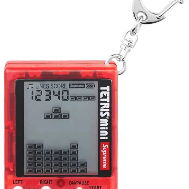 [BUNJANG] Supreme Tetris Mini Red Keyring / 슈프림 x 테트리스 미니 레드 - 24SS 키링