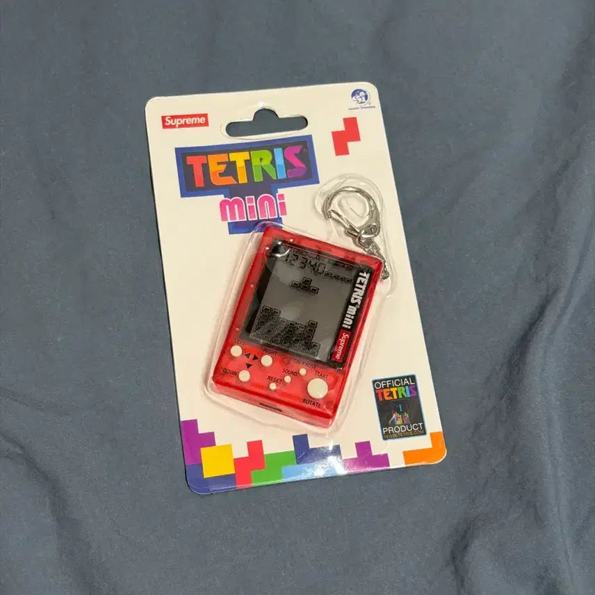 [BUNJANG] Supreme Tetris Mini Red Keyring / 슈프림 x 테트리스 미니 레드 - 24SS 키링
