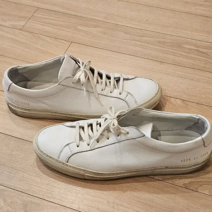 [BUNJANG] Common Projects Achilles Low Leather Sneakers 1528 0506 White / [정품] 커먼 프로젝트 아킬레스 로우 레더 스니커즈 1528 0506