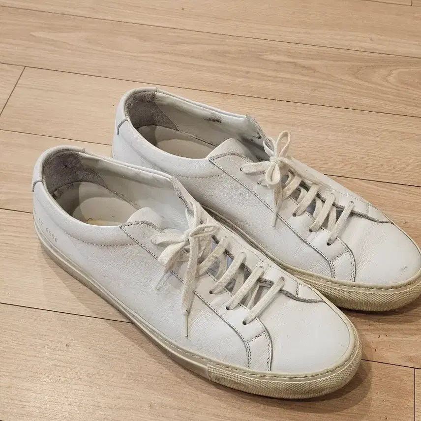 [BUNJANG] Common Projects Achilles Low Leather Sneakers 1528 0506 White / [정품] 커먼 프로젝트 아킬레스 로우 레더 스니커즈 1528 0506