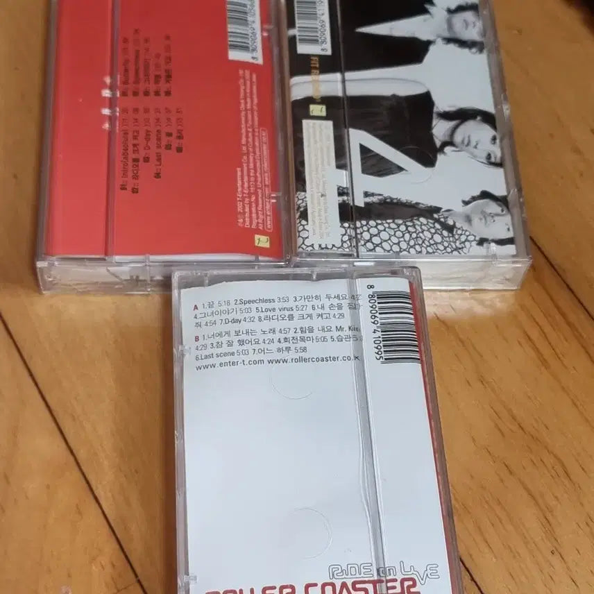 [SOLD OUT] 롤러코스터 미개봉 카세트 테이프 3개 판매합니다