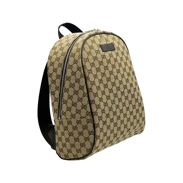 [BUNJANG] Gucci 449906 GG Logo Supreme Canvas Backpack / 구찌 Gucci 449906 GG로고 수프림 캔버스 백팩