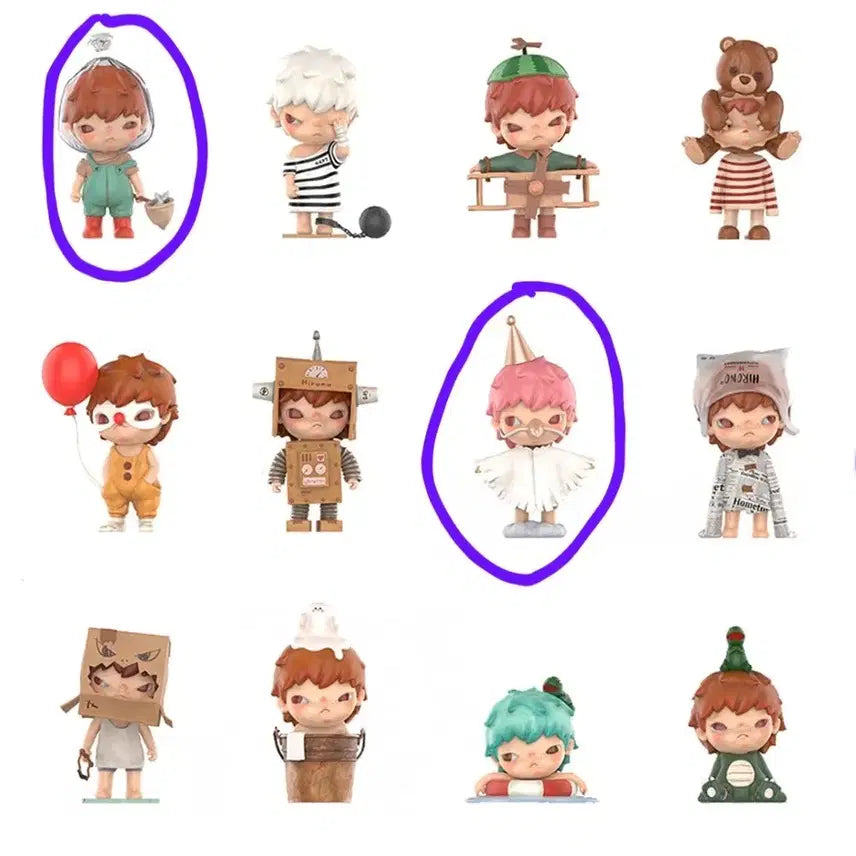 [BUNJANG] Pop Mart Hirono Lazy Babies Series Figure / 팝마트 히로노 장난꾸러기 시리즈
