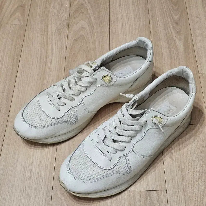 [BUNJANG] Golden Goose White Leather Sneakers Size 42 / [정품] 골든구스 화이트 레더 스니커즈 42사이즈