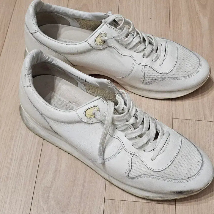 [BUNJANG] Golden Goose White Leather Sneakers Size 42 / [정품] 골든구스 화이트 레더 스니커즈 42사이즈