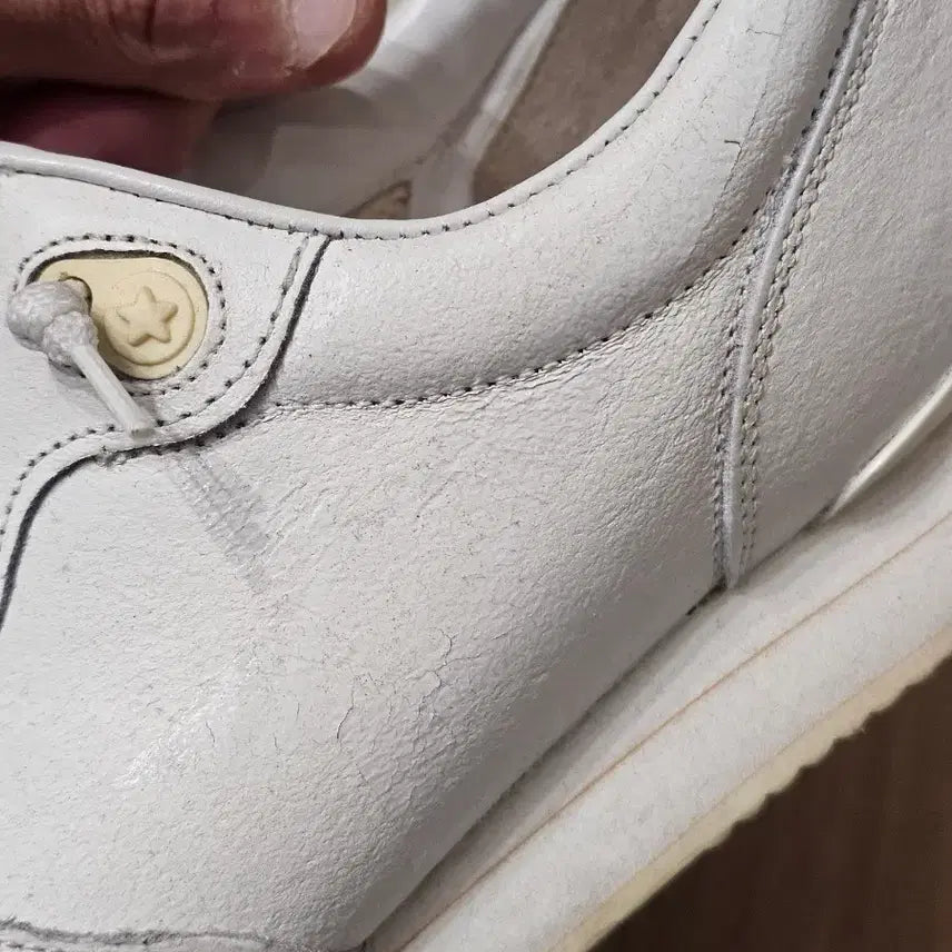 [BUNJANG] Golden Goose White Leather Sneakers Size 42 / [정품] 골든구스 화이트 레더 스니커즈 42사이즈