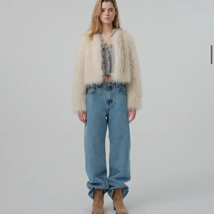 [BUNJANG] The Barnet Rotte Hairy Fur Jacket / 더바넷 Rotte Hairy Fur Jacket