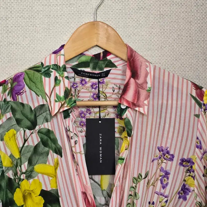 [BUNJANG] ZARA Long Stripe Shirred Dress / ZARA)자라 롱 셔츠 원피스