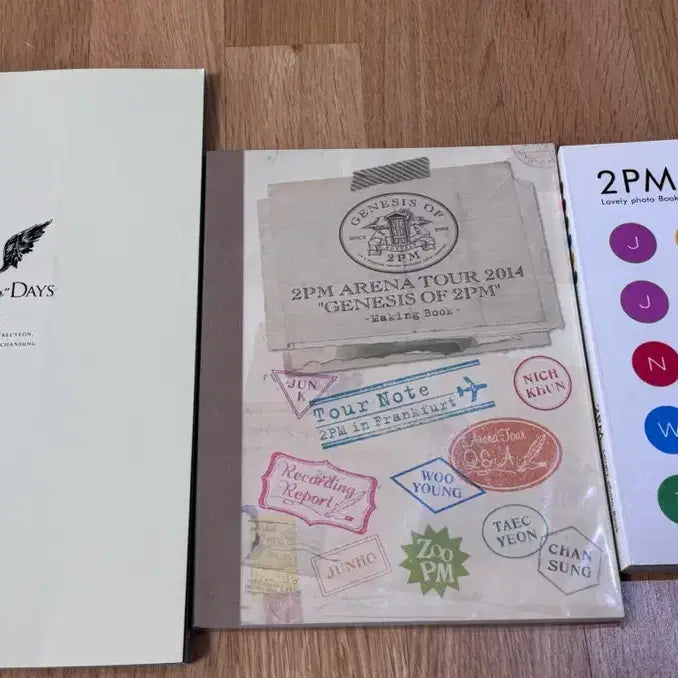 [BUNJANG] 2PM Lee Junho Photo Book Bundle Set / 2PM 포토북 3종 일괄 이준호