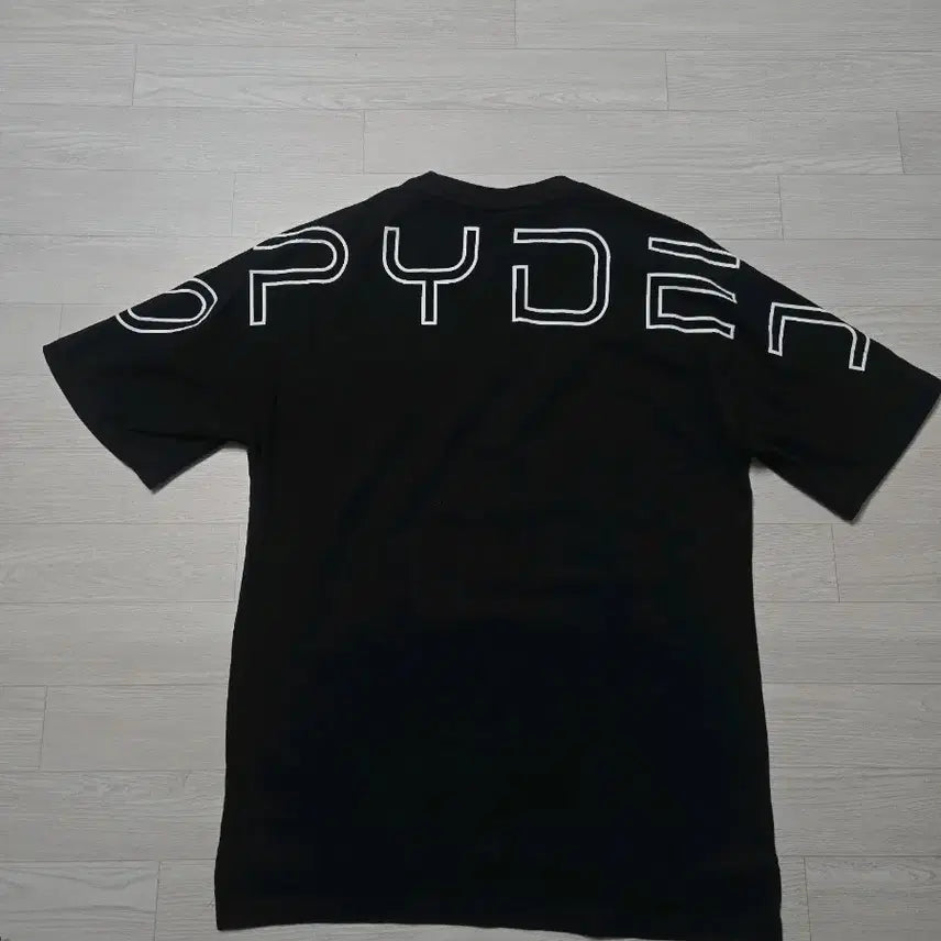 [SOLD OUT] 남성XL 스파이더 레터링 반팔 티셔츠