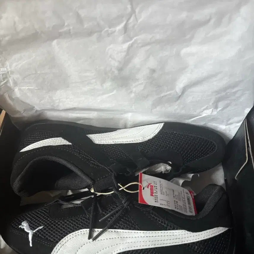 [BUNJANG] Puma Speedcat Black Sneakers / 새상품 푸마 스피드캣 고 블랙 260