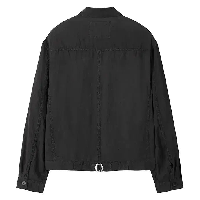 [SOLD OUT] 새제품/XL 26SS 아트이프액츠 린넨 트러커 자켓 블랙 리넨