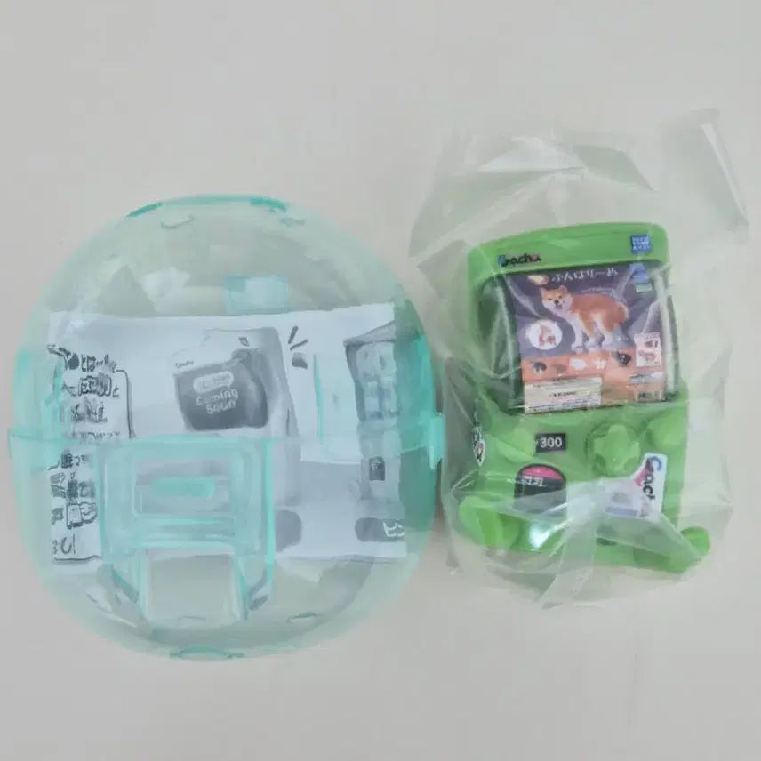 [BUNJANG] Sealed Shoulder-Perch Figure Gacha (Green) / [미개봉] 어깨 툭 피규어 가챠 (초록)