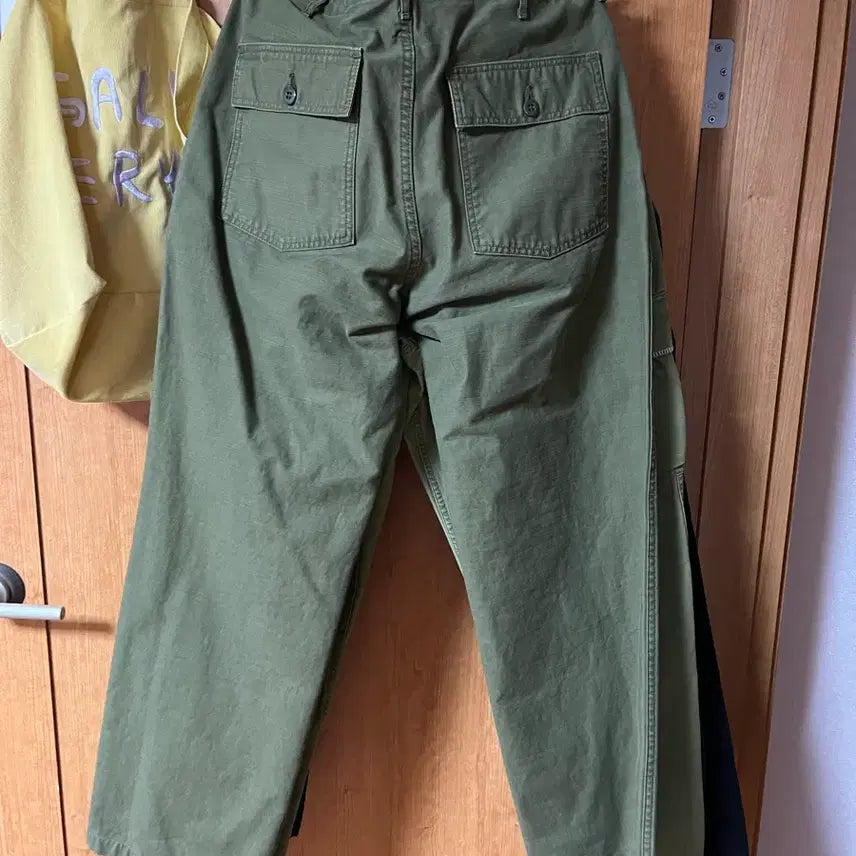 [BUNJANG] Tumon Baker Fatigue Pants Olive Khaki Size 32 / 투문 베이커 팬츠 퍼티그 팬츠 32사이즈
