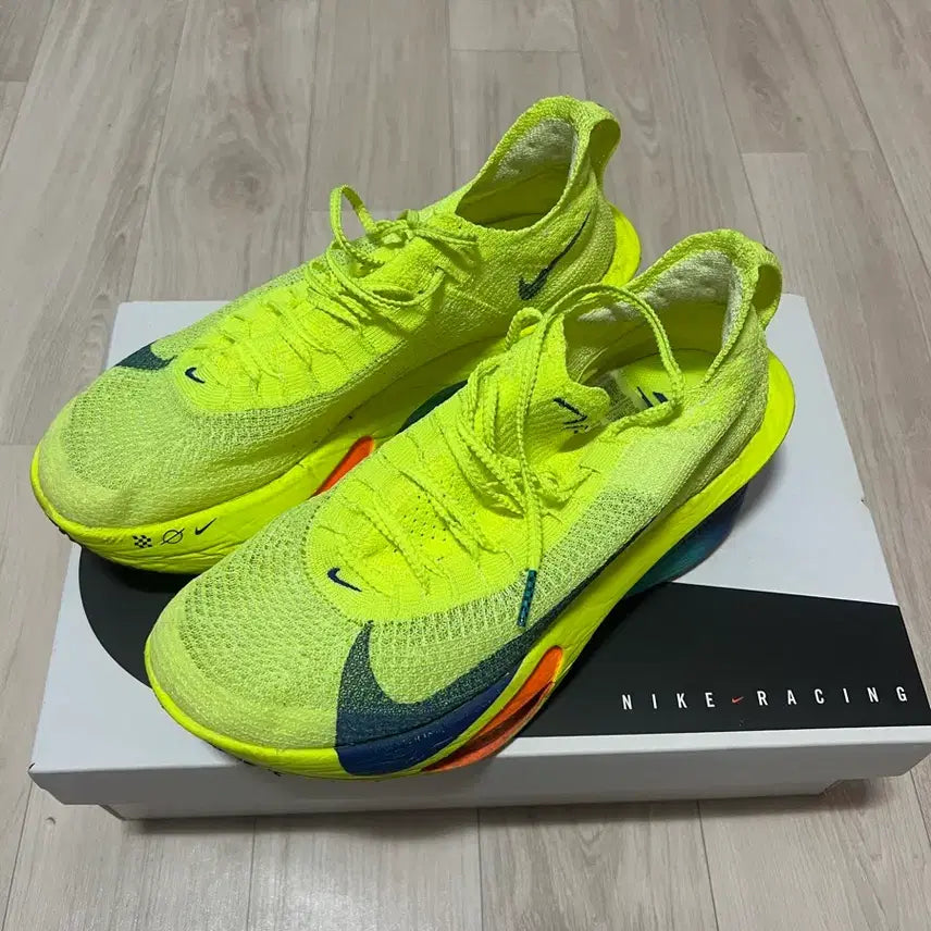 [BUNJANG] Nike Alphafly Next% 3 Volt 260 Shoes / 나이키 알파플라이 넥스트 3 볼트 260
