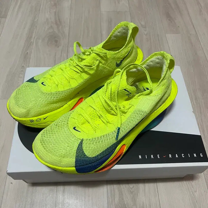 [BUNJANG] Nike Alphafly Next% 3 Volt 260 Shoes / 나이키 알파플라이 넥스트 3 볼트 260