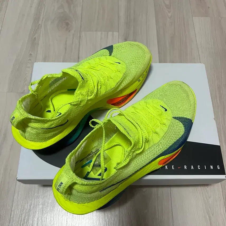 [BUNJANG] Nike Alphafly Next% 3 Volt 260 Shoes / 나이키 알파플라이 넥스트 3 볼트 260