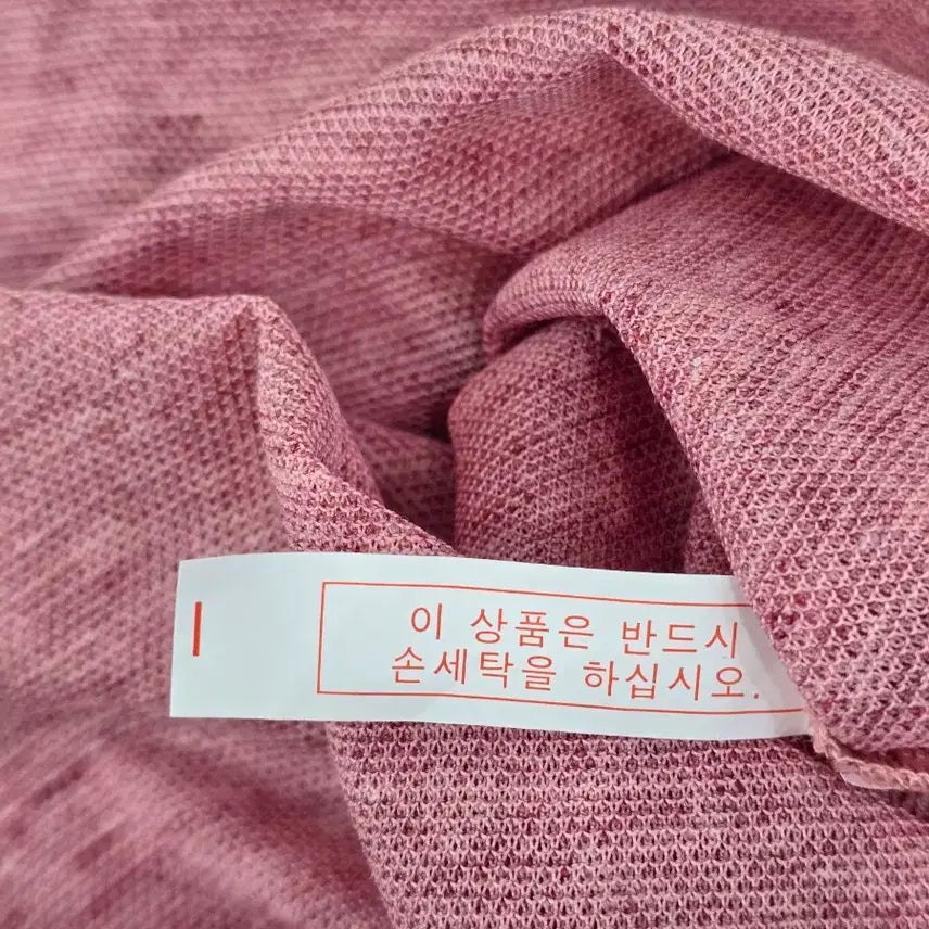 [BUNJANG] OLZEN Linen Short Sleeve T-shirt - Pink / (새상품)OLZEN 올젠 린넷 반팔 티셔츠 핑크