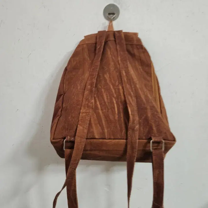 [BUNJANG] Vintage Brown Backpack Bag / 빈티지 브라운 백팩 가방