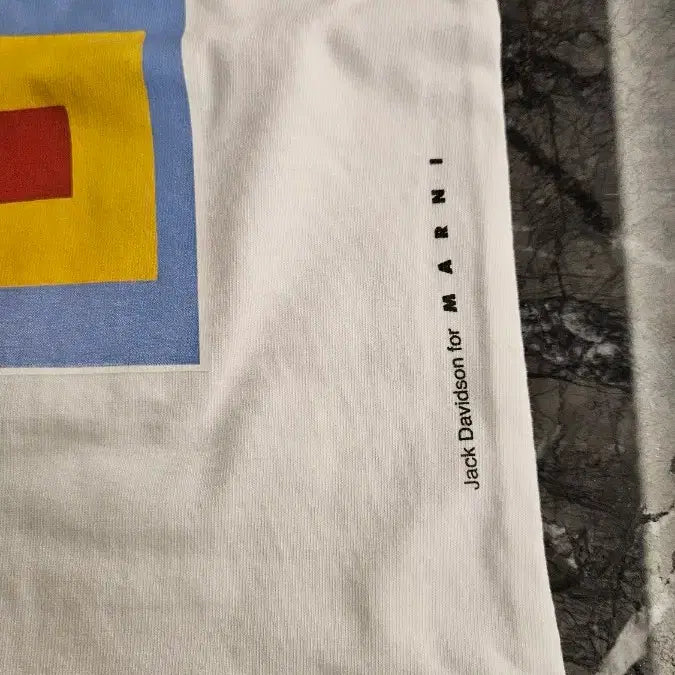 [BUNJANG] Marni Davidson Printed Short Sleeve T-shirt / Marni x Davidson 프린트 숏슬리브 티셔츠