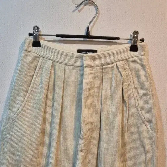 [BUNJANG] Isabel Marant Corduroy Pants / 이자벨마랑  34  크림색  코듀로이 팬츠