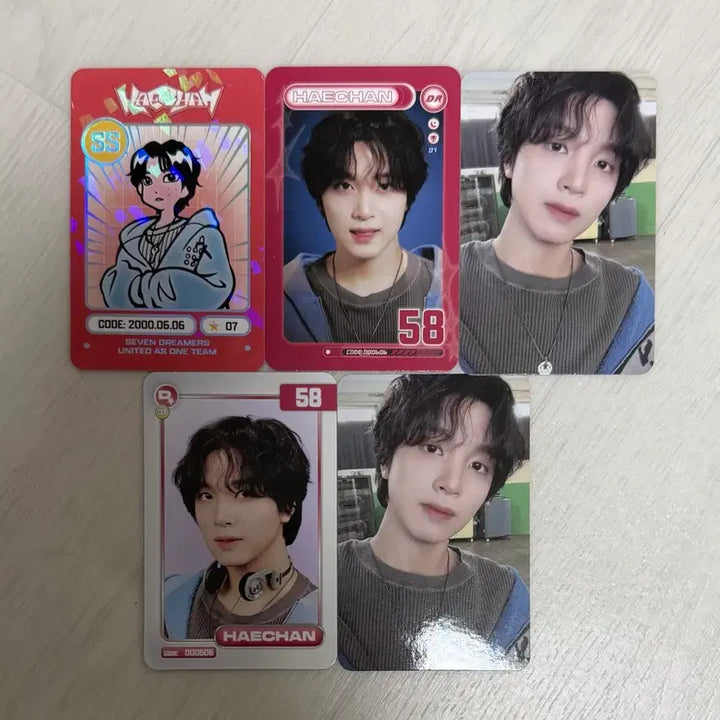 [SOLD OUT] NCT 엔시티 드림쇼 트레카 해찬 포카 일괄 양도 판매