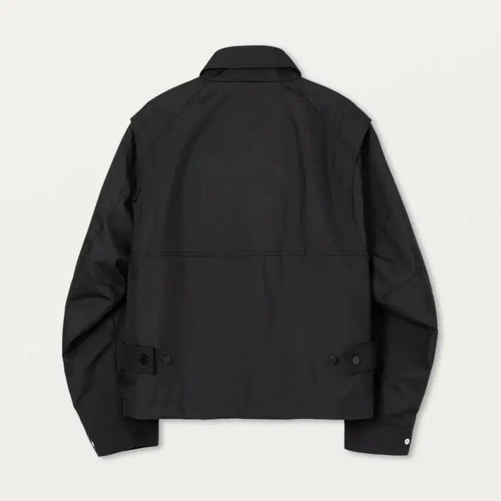 [BUNJANG] Solid Homme Black Shell Parka Multi Pocket Jacket / (새제품)솔리드옴므/블랙 쉘파카 멀티 포켓 자켓/50