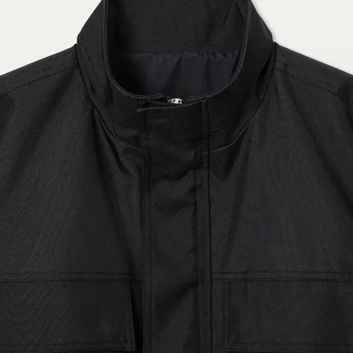 [BUNJANG] Solid Homme Black Shell Parka Multi Pocket Jacket / (새제품)솔리드옴므/블랙 쉘파카 멀티 포켓 자켓/50