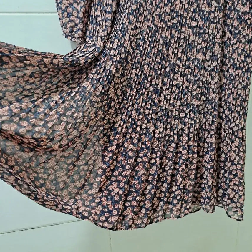 [BUNJANG] Floral Long Dress (Size 44-55) / 플라워 롱 원피스 44~55