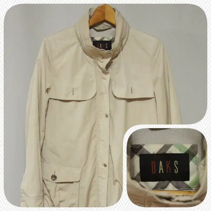 [SOLD OUT] 닥스 베이지 바람막이 점퍼 여성95