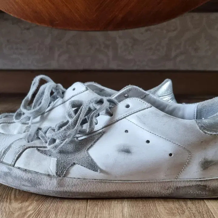 [BUNJANG] Golden Goose Superstar Silver Tab Sneakers / 골든구스 슈퍼스타 실버탭 EU41 GOLDEN GOOSE 265MM