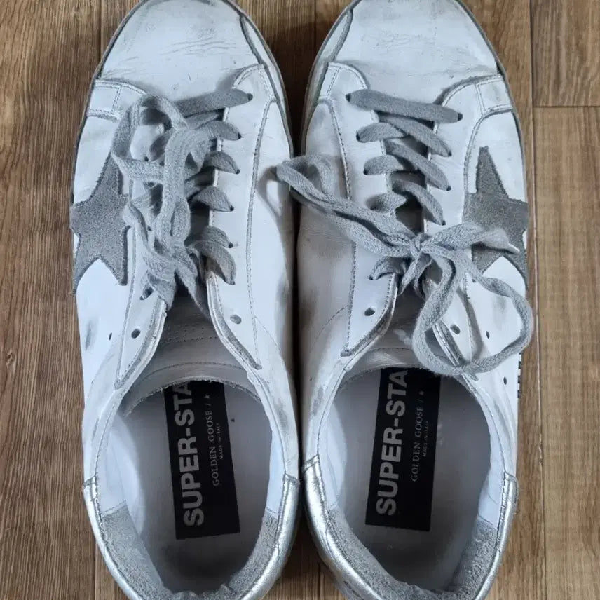 [BUNJANG] Golden Goose Superstar Silver Tab Sneakers / 골든구스 슈퍼스타 실버탭 EU41 GOLDEN GOOSE 265MM