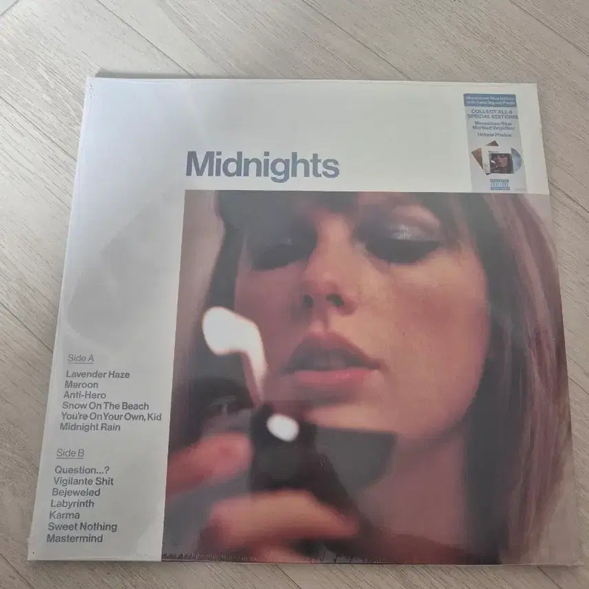 [BUNJANG] Taylor Swift Signed Midnights LP / 테일러 스위프트 싸인 lp 새제품