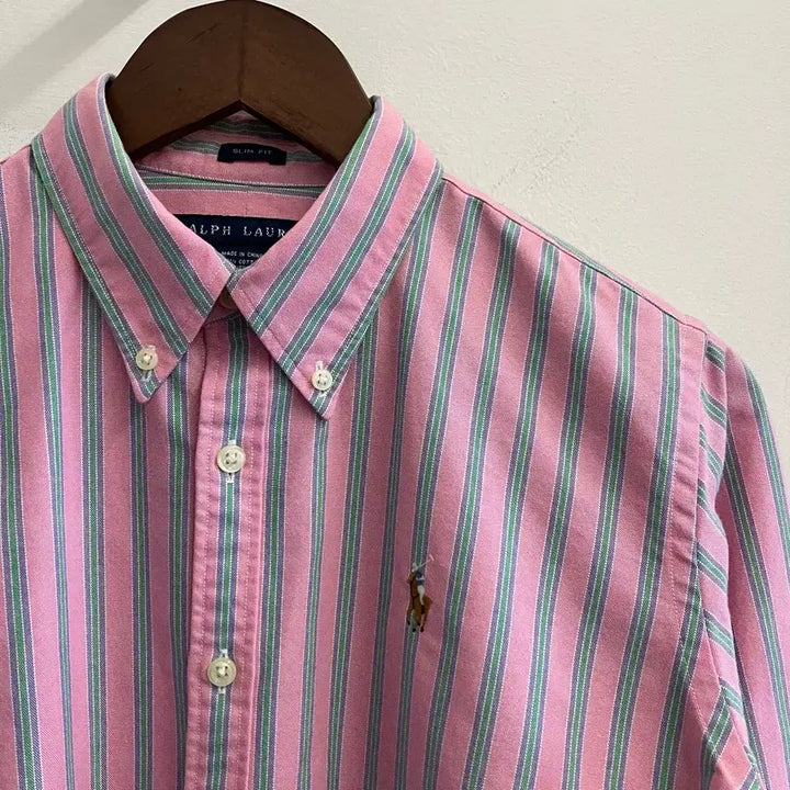 [BUNJANG] Polo Striped Shirt / N271 폴로 스트라이프 셔츠