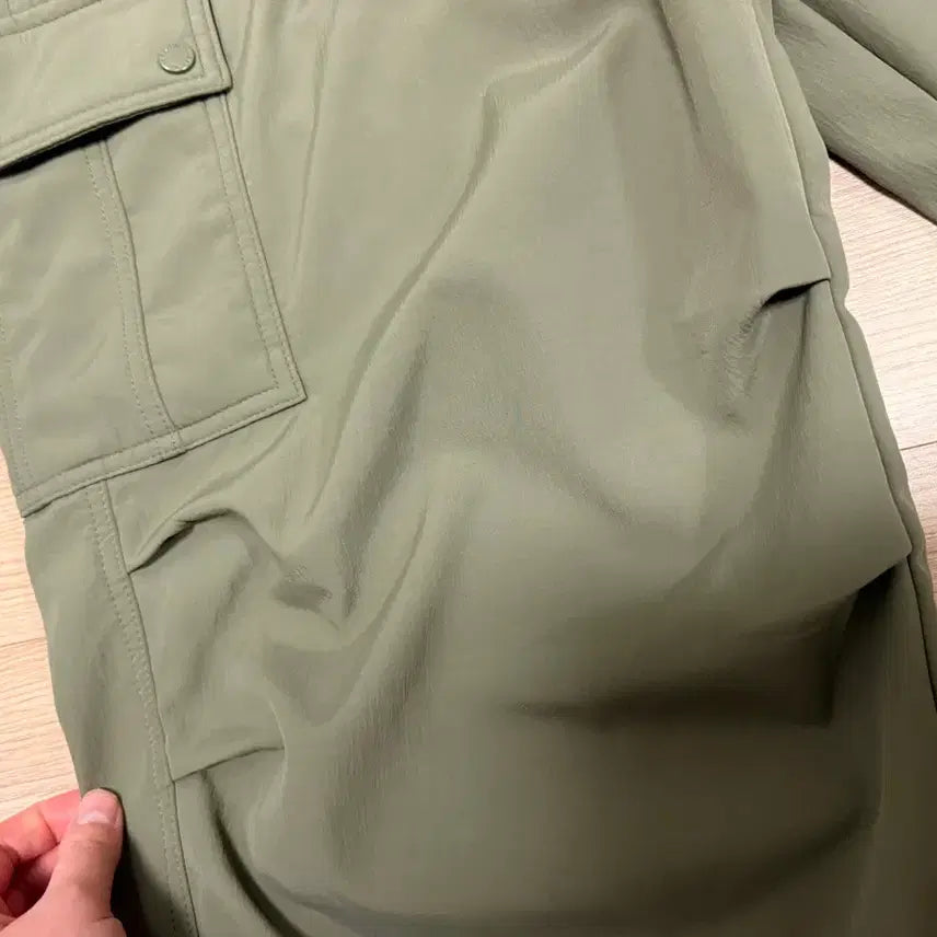 [BUNJANG] XEXYMIX Woven Wide Cargo Pants Khaki / 젝시믹스 우븐 와이드팬츠 카키 카고 바지 S (445566)정도 사이즈