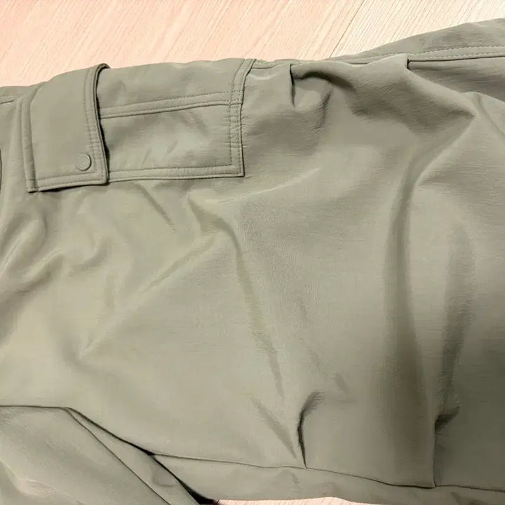 [BUNJANG] XEXYMIX Woven Wide Cargo Pants Khaki / 젝시믹스 우븐 와이드팬츠 카키 카고 바지 S (445566)정도 사이즈