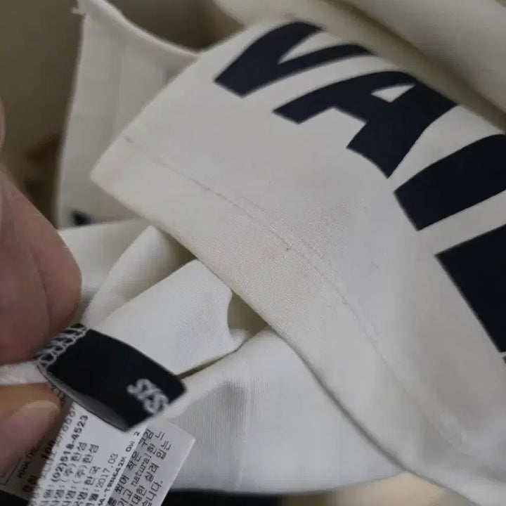 [BUNJANG] System Homme 100 Printed Short Sleeve T-shirt / 시스템 옴므 100 프린팅 반팔 티셔츠 화이트