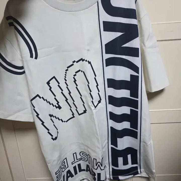 [BUNJANG] System Homme 100 Printed Short Sleeve T-shirt / 시스템 옴므 100 프린팅 반팔 티셔츠 화이트